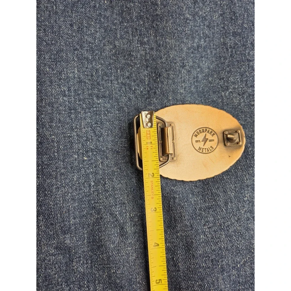 Vintage Borderline Strong Moorpark Metals First Responder Belt Buckle